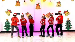 I am the Happiest Christmas Tree | Kids Dance on  Christmas song | Single step for Kids | DRC 