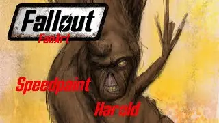 Harold the Tree &ndash; Fallout 3 Fanart Speedpaint 🌳🎨