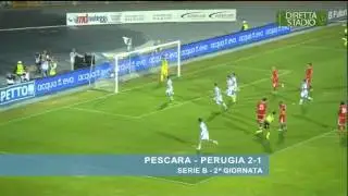 Pescara - Perugia 2-1: gli highlights