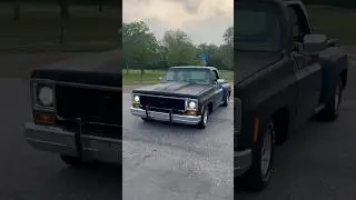 Classic SBC 76 Chevy C10 Truck #racing #carshow #car #shorts