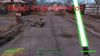 fallout 4 xbox one star wars lightsaber mod