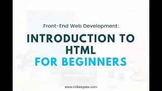 Getting Started With HTML FOR BEGINNERS || HTML5 || #HACKINGWORLD