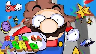 Super Mario 64 100% run because I deleted a file so I could flex to a friend