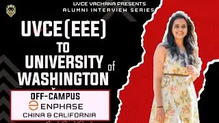 Beyond Conventional Boundaries| Chaitra Shetty| UVCE to University of Washington| #uvce #uvcevachana