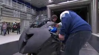 Chaz Davies : A BMW S 1000 RR and a wind tunnel