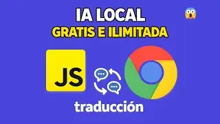 🤯 ¡IA LOCAL GRATIS e ILIMITADA! Creando un traductor con JavaScript