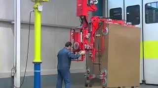 Dalmec - Manipulator Maxiparner with suction cups tooling for metal cabinets