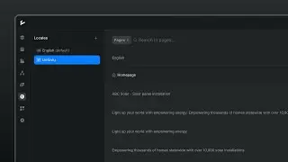 Localization in Ycode
