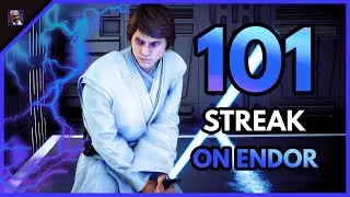 Star Wars Battlefront 2 | Luke Skywalker 101 Killstreak on Endor