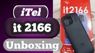 iTel it 2166 unboxing Price in Pakistan itinbox