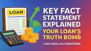📢Key Fact Statement Explained: Your Loan&rsquo;s Truth Bomb by RBI! 💼💥#rbi #KFS #LEwithShashank #education