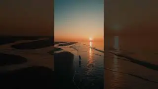 What do you think about this #epic #drone #beach #sunset shot?