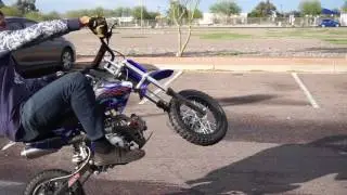 Myles Smith SSR 110 mini bike