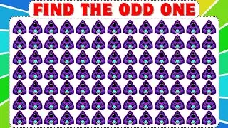 Find the ODD Emoji | 88% of people failed to find | Gaming Logos | Part I