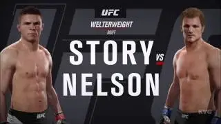 EA Sports UFC 2 - Rick Story vs Gunnar Nelson | Gameplay (HD) [1080p60FPS]