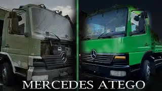 Mercedes Atego restoration for my dad  TIMELAPSE