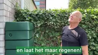 Regenton plaatsten in 7 stappen