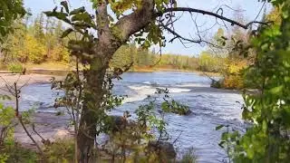 Manitoba - Best Places To Visit! Pine Point Rapids,  4K Amazing Drone Views with Relaxation Music