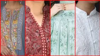 Latest kurti neck design for casual wear || kurta patty 2019 collection