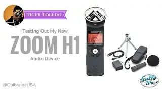 Best Affordable Audio Hardware: Zoom H1 Review #GULLYWARE