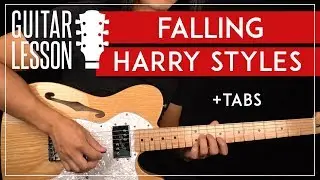 Falling Guitar Tutorial 🎸 Harry Styles Guitar Lesson |Easy Chords + TAB|