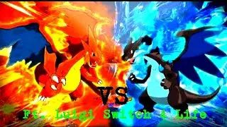 POK&Eacute;MON DUEL: Mega Charizard X vs Mega Charizard Y Ft. Luigi Switch 4 Life