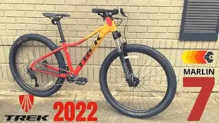 2022 Trek Marlin 7 Mountain Bike 27.5 Small Frame model - Feature Review