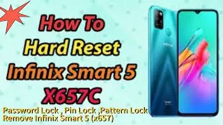 Infinix Smart 5 (X657) FRP Bypass | Google Account Unlock | 100% Working New Method 2024