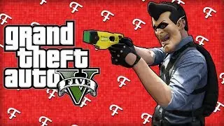 GTA 5: Customized Modded Cars, Stun Gun Troll, Hands Up Glitch! (Online - Funny Moments)