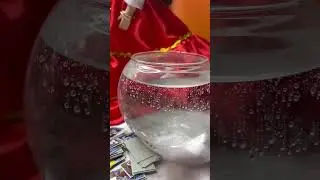 Bubbles in the water. The spirits are talking!