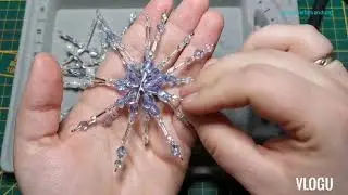 Drahtsterne / Perlen sterne  🌨️ . 3 DIY und mehr.