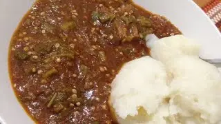 How To Cook Spicy Okra Sauce The Liberian Way