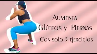 Rutina en vivo GLUTEOS Y PIERNAS con sólo 3 ejercicios | Rutina 1192 | AUMENTAR GLUTEOS Y PIERNAS