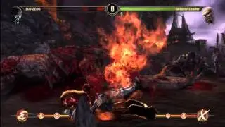 Challenge Tower 57 - The Burning Man Mortal Kombat 9 MK9 MK2011 HD