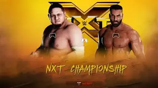 WWE 2k18 My personal Universe Mode Part 114 NXT NXT Championship match