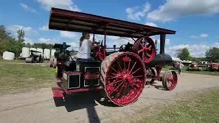 Steam tractors, Buffalo-Springfield steam roller and hit and miss farm engines