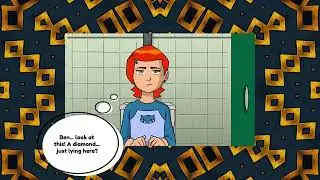 Ben & Gwen&rsquo;s Lost Diamond Mystery! 💎✨ Secrets Uncovered | Ben 10 | Comic Dub | Unusual message 