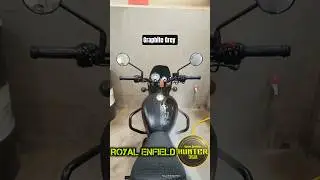 Graphite Grey💨Royal Enfield #hunter350 #royalenfield #graphitegray #viralshorts