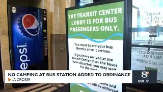 La Crosse public works board unanimously votes to prohibit camping at Grand River Station