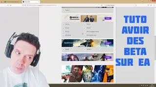 TUTO AVOIR DES BETA JEUX SUR EA.🎮🤔☑️