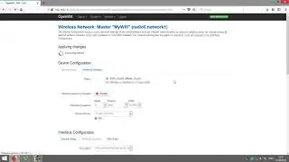 настройка Wifi OpenWrt wifi settings openwrt