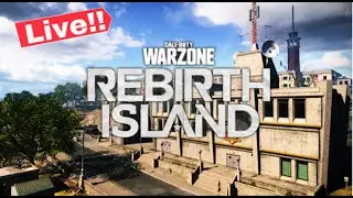 🔴LIVE - Rebirth Island Warzone | Playing custom With Friends | 1.90kd - 17k kils | ROAD to 2k