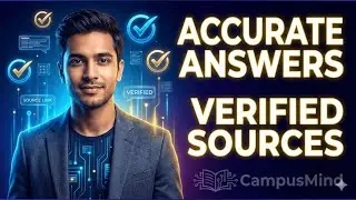 Demo: How CampusMind Delivers Accurate Answers Using Verified Sources