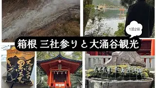 箱根 1泊2日で三社参りと大涌谷観光 （終）