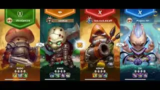 2 vs 2 Who decides? - Quadrex 44 - Mushroom Wars 2