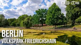 Wandering Around Volkspark Friedrichshain, Berlin - 🇩🇪 Germany [4K HDR] Walking Tour