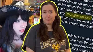 Emiru addresses backlash after ICE confusion.