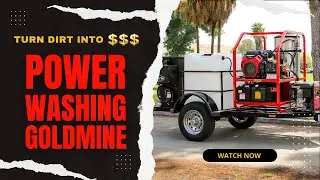 The Ultimate Pressure Washer Trailer Setup &ndash; Start Your Power Washing Biz Today! Call (888) 252-8433