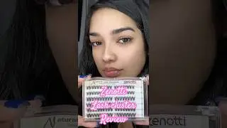 Natural wispy lash cluster review #zenotti #zenottilashes #fyp #naturallashes #wispylashes