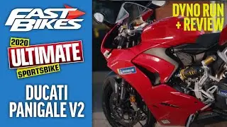 2020 DUCATI PANIGALE V2 - Dyno Run and Review | Ultimate Sports Bike